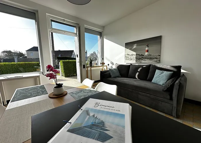 A700M De La Mer Appartement Avec Terrasse, Parking L\'Alouette